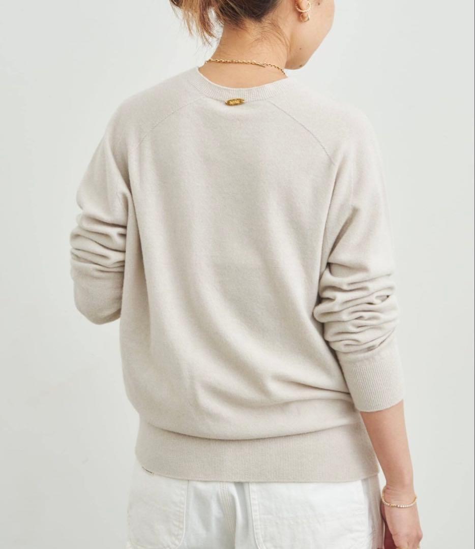 ドゥーズィーエムクラス　カプリ　クルーネックプルオーバー　ナチュラル　全店完売