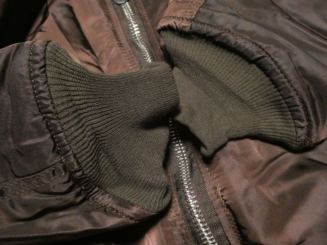 キングサイズXL！激レアカラーブラウン！90sヴィンテージ！アルファMA-1