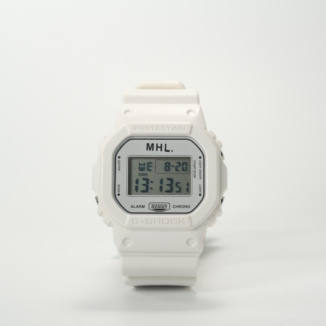 ❀G-SHOCK× MHL. DW-5600❀極美品❀洗浄・稼動品❀ホワイト❀