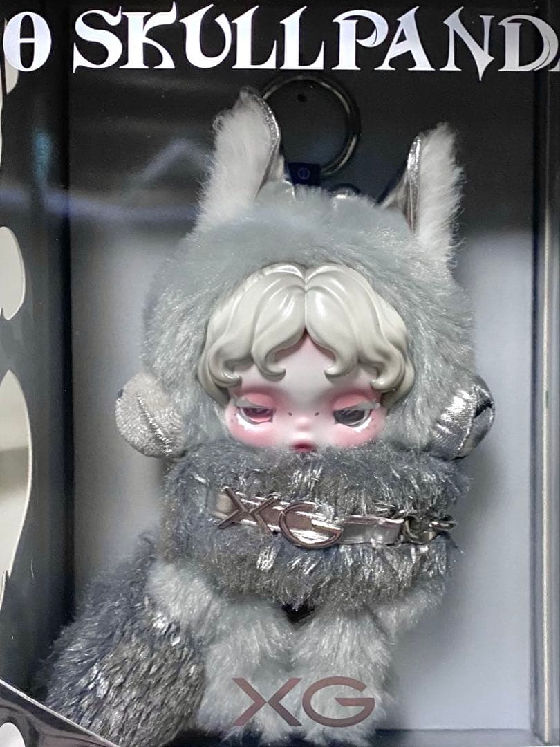 SKULLPAND スカルパンダ xg ぬいぐるみペンダント　安心の丁寧梱包付き