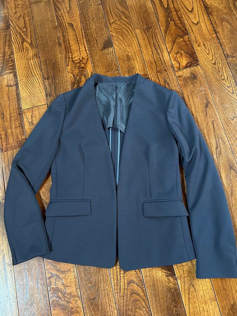 グリーンレーベルリラクシング ネイビー パンツスーツ セットアップ 新品未使用