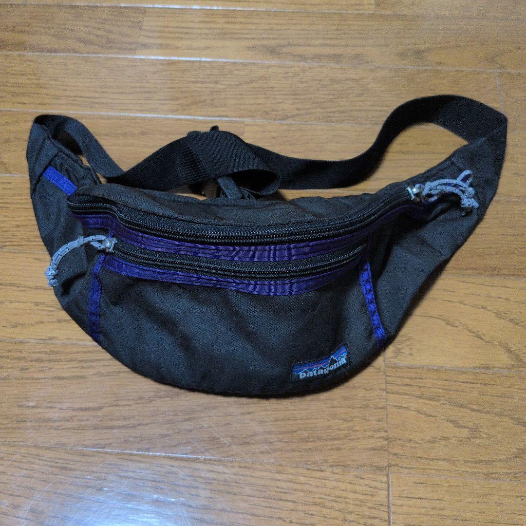 Patagonia パタゴニア ボディバッグ ウエストポーチ ブラック USA製