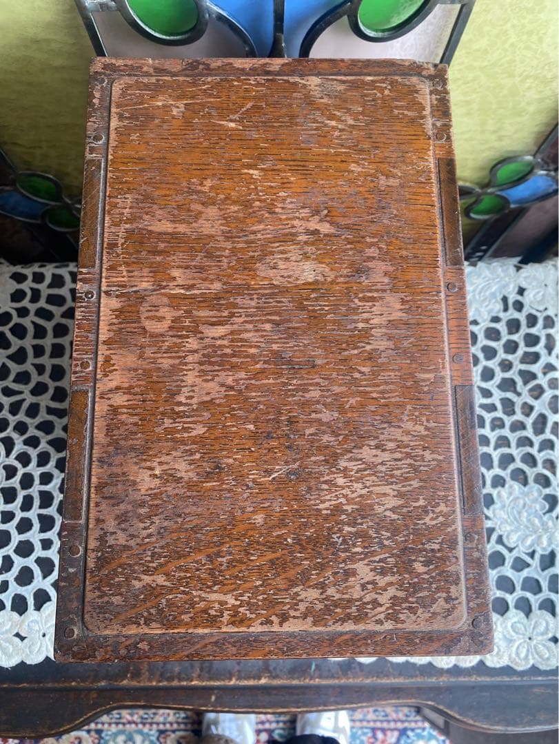 2段小引き出し 小物入れ 古道具 当時物 アンティーク 昭和レトロ インテリア