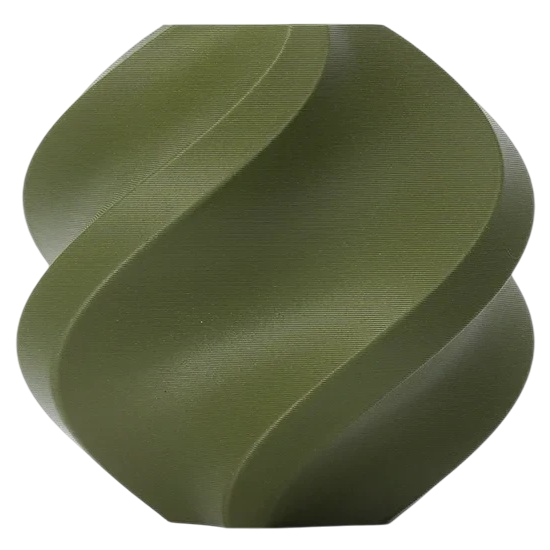 Філамент Bambu Lab PLA Matte Dark Green, 1.75мм, 1кг, темно-зелений