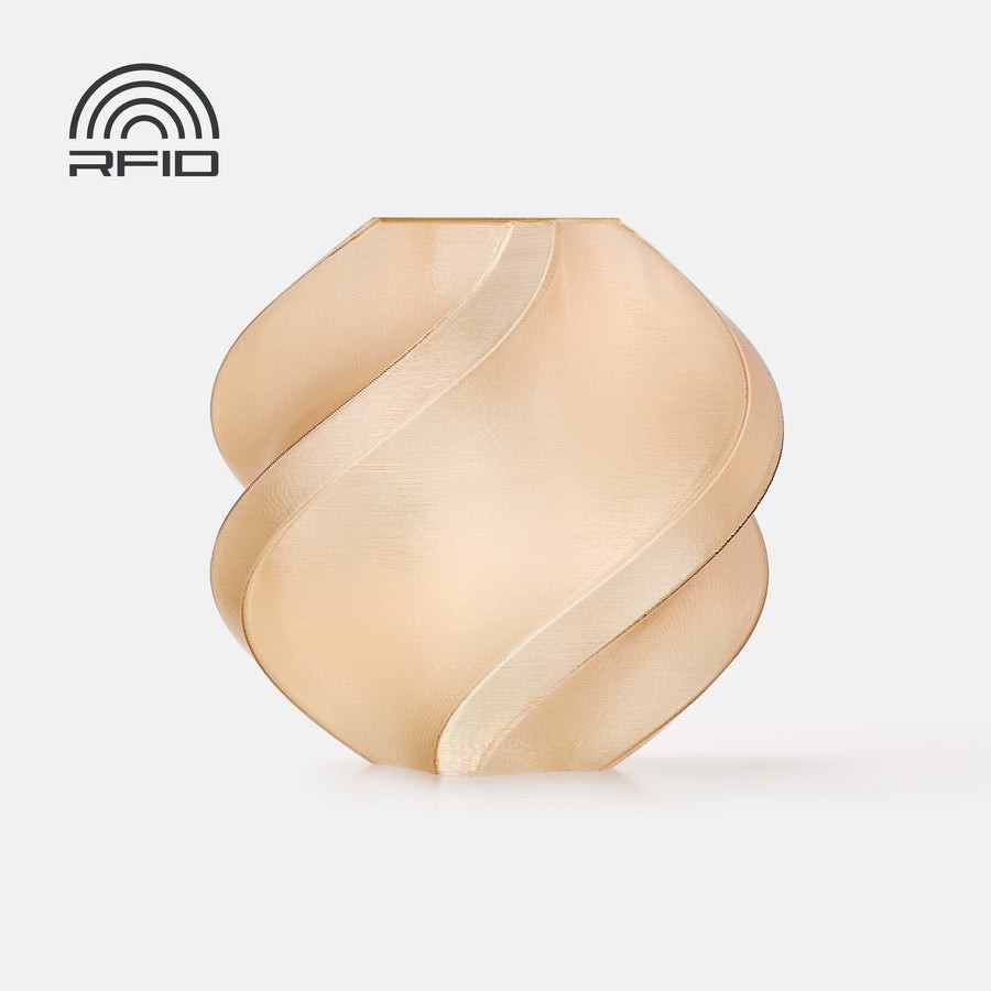 Пластик/філамент для 3D-друку Bambu Lab PETG  Translucent Filament (), Reusable Spool, 1.75mm, 1kg, 330m, 230-260°C /