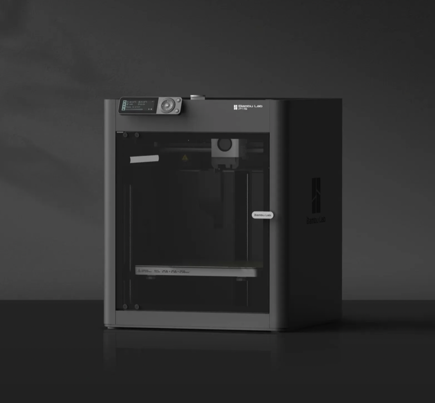 3D принтер Bambu Lab P1S PF001-U, 256*256*256мм, 500мм/с, H300°C, B100°C, 2.7» FSTN екран, Wi-Fi, Bluetooth