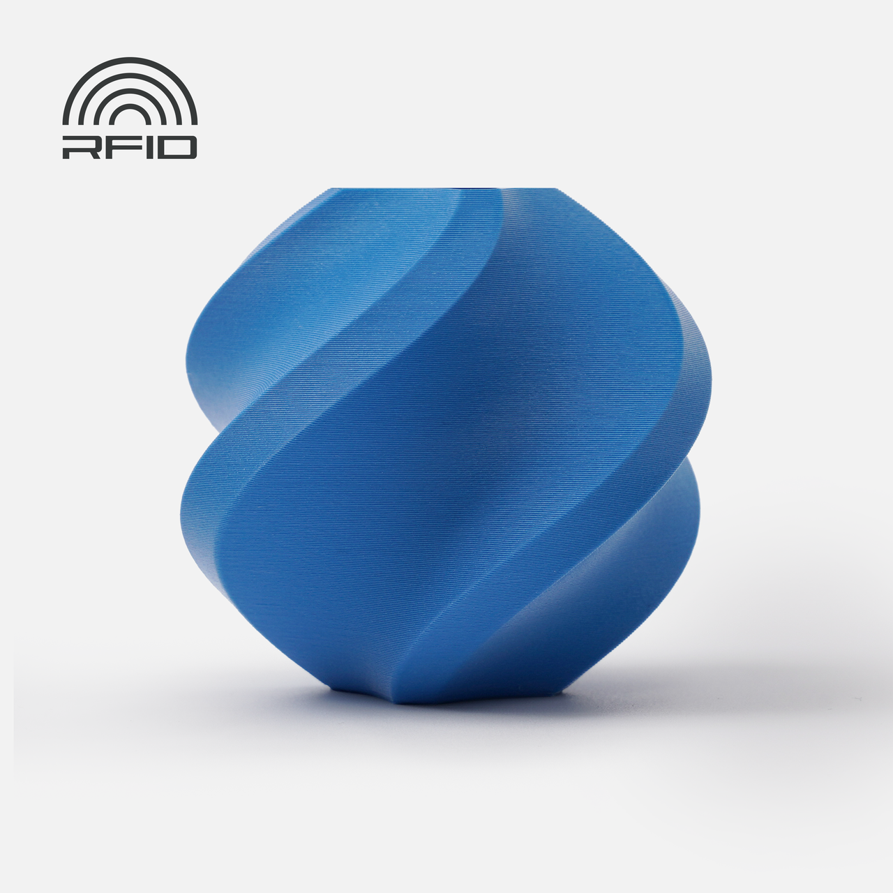 Пластик/філамент для 3D-друку Bambu Lab PLA Matte  Marine Blue (11600), Reusable Spool, 1.75mm, 1kg, 315m, 190-230°C / Синій