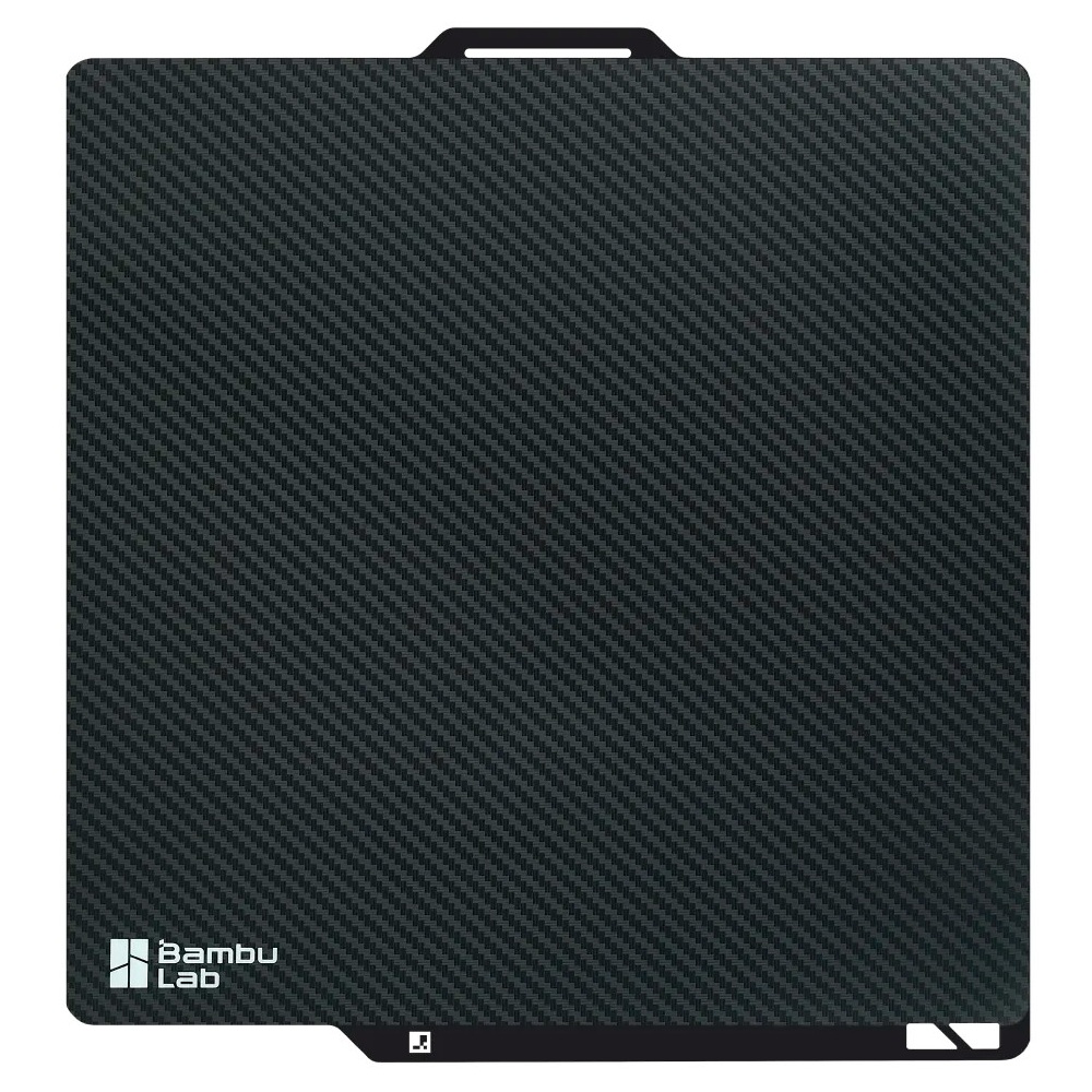 Пластина Bambu Lab Carbon Surface Plate двостороння, 256*256мм, (оригінал, FAP017-N)