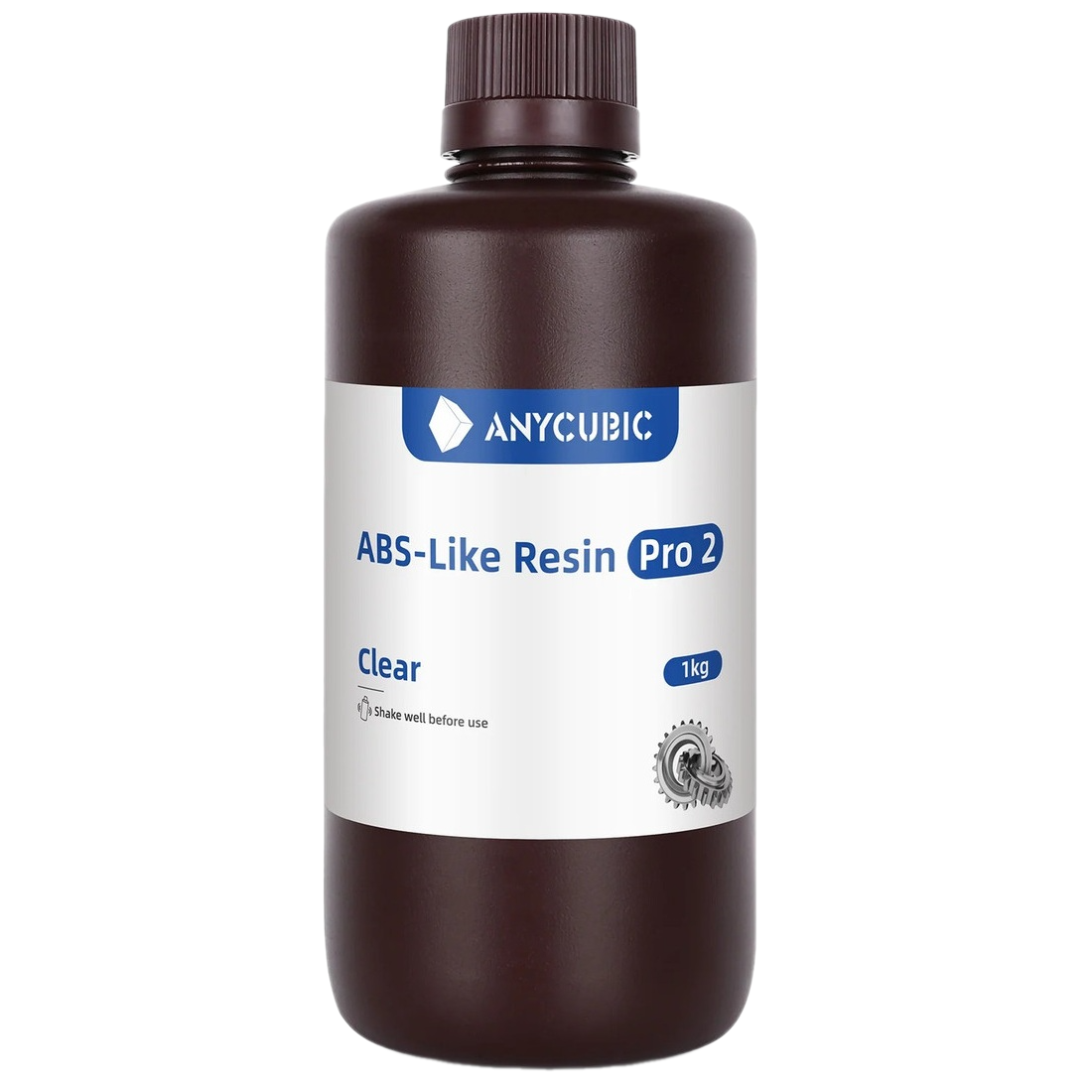 Смола фотополімерна Anycubic ABS-Like Resin Pro 2, 1кг, прозора