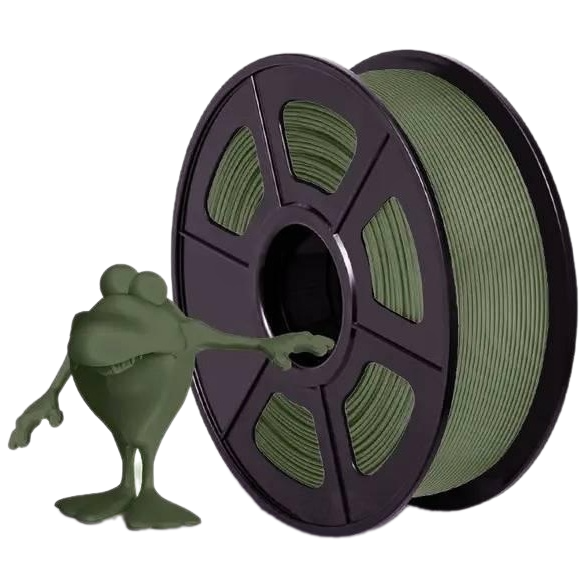 Філамент Sunlu PETG Camouflage Green, 1.75мм, 1кг, темно-зелений