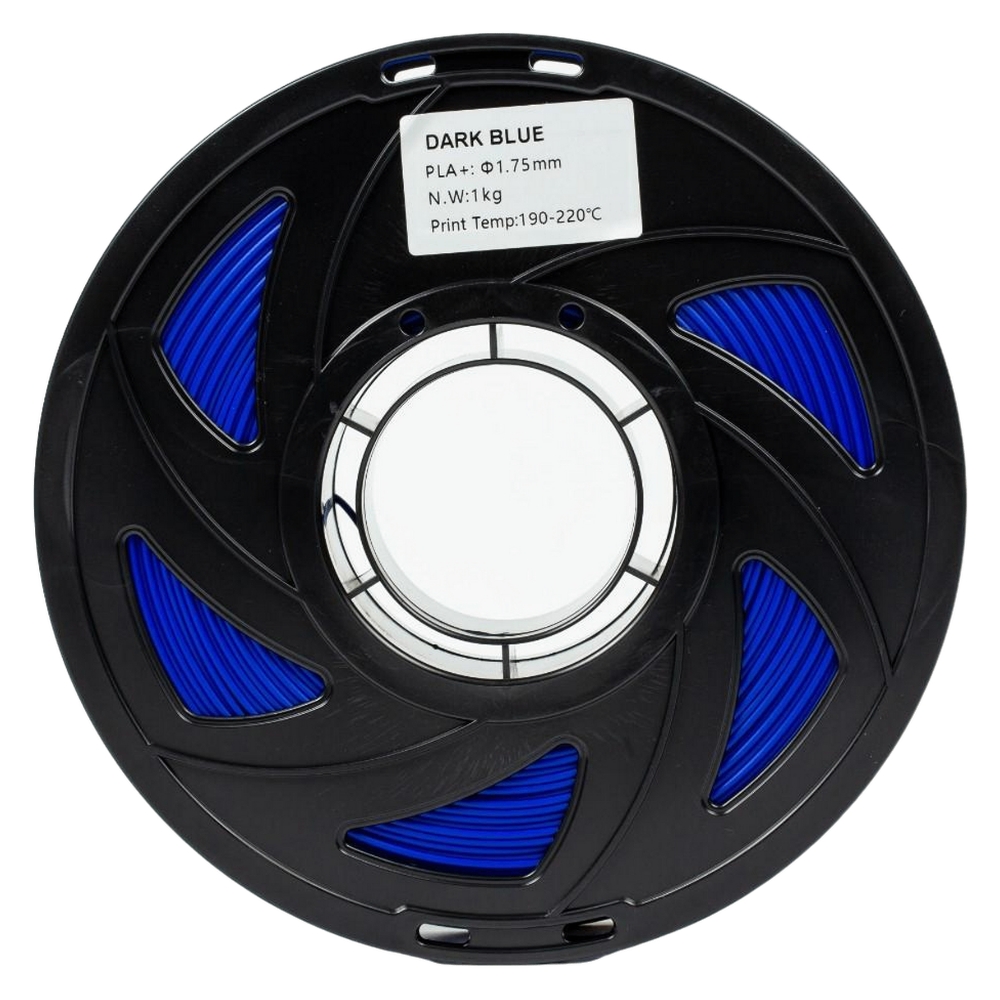 Филамент UA3D PLA+ Dark Blue, 1.75мм, 1кг, темно-синий