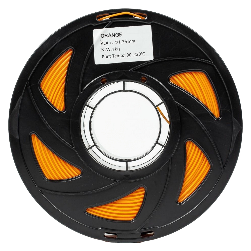 Филамент UA3D PLA+ Orange, 1.75мм, 1кг, оранжевый