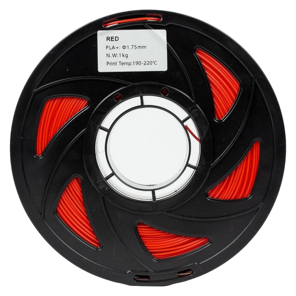 Филамент UA3D PLA+ Red, 1.75мм, 1кг, красный
