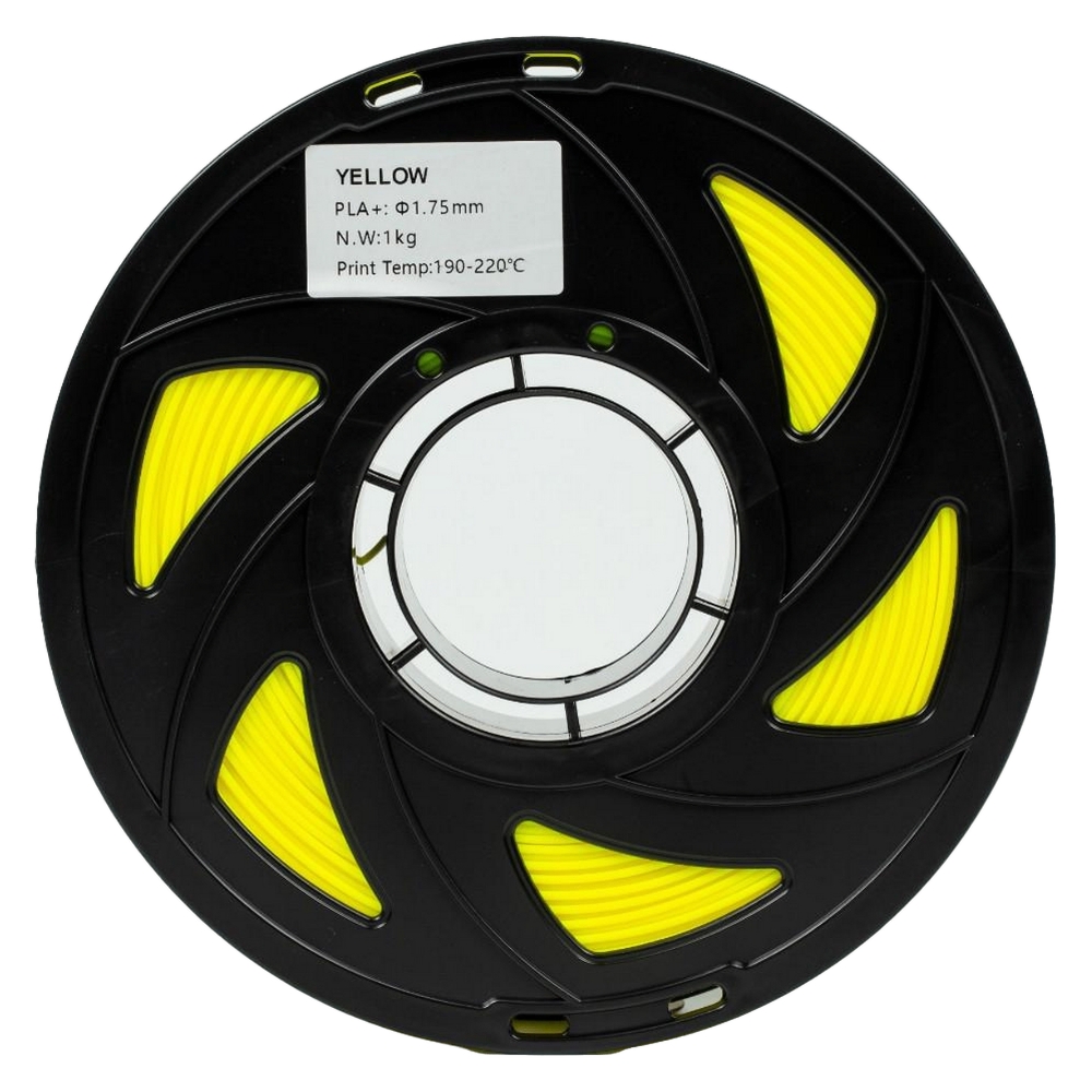 Филамент UA3D PLA+ Yellow, 1.75мм, 1кг, желтый