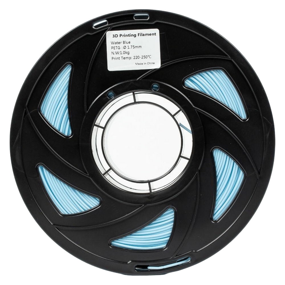 Філамент UA3D PETG Water Blue, 1.75мм, 1кг, світло-блакитний