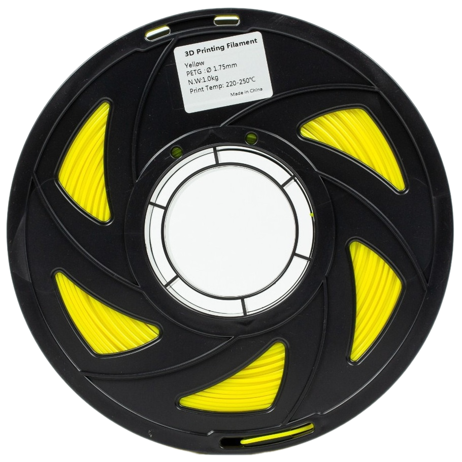 Філамент UA3D PETG Yellow, 1.75мм, 1кг, жовтий