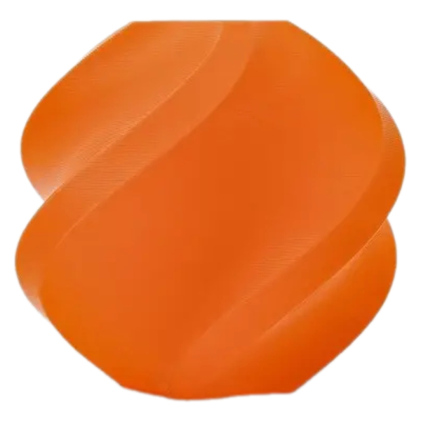 Філамент Bambu Lab PLA Basic Orange (10300), Reusable Spool, 1.75мм, 1кг, 330м, 190-230°C, Помаранчевий