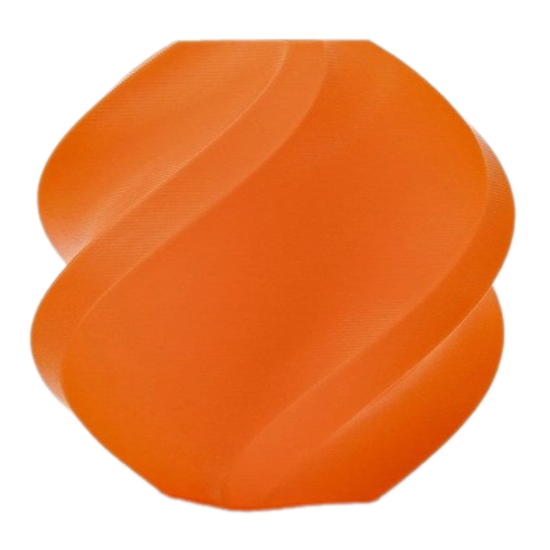 Філамент без котушки Bambu Lab PLA Basic Orange (10300), Refill, 1.75мм, 1кг, 330м, 190-230°C, Помаранчевий