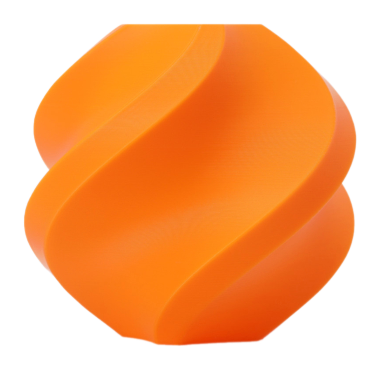 Філамент без котушки Bambu Lab PLA Basic Orange (10300), Refill, 1.75мм, 1кг, 330м, 190-230°C, Помаранчевий