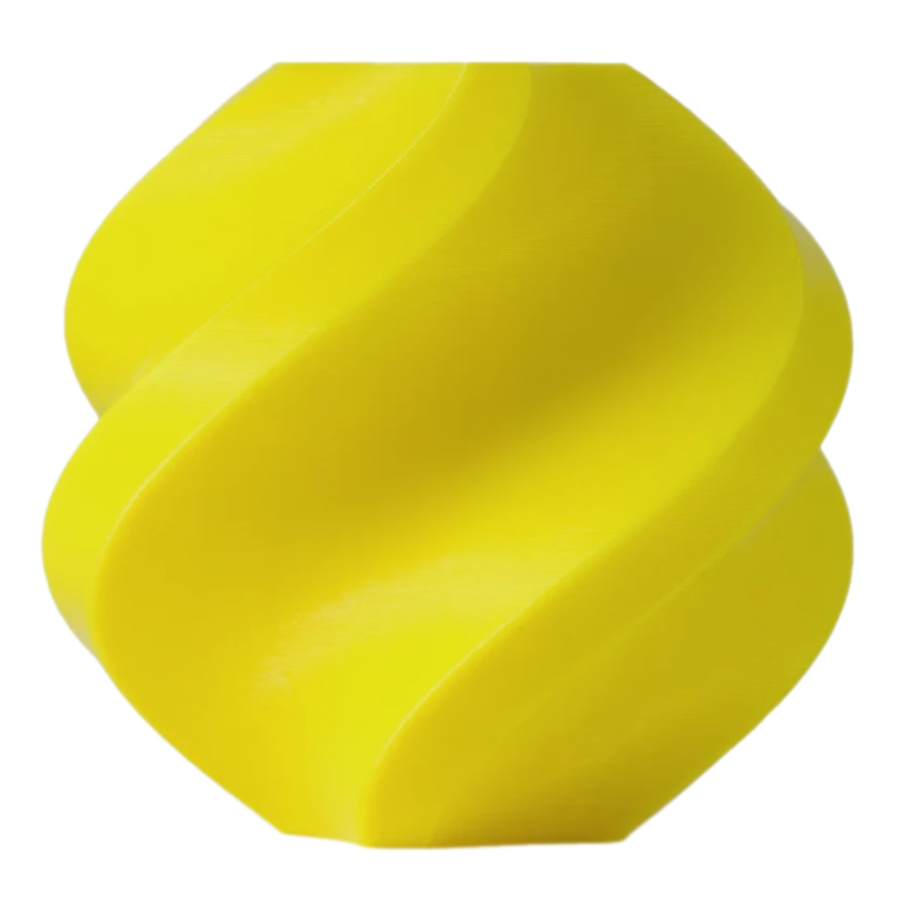 Філамент без котушки Bambu Lab PLA Basic Yellow (10400), Refill, 1.75мм, 1кг, 330м, 190-230°C, Жовтий