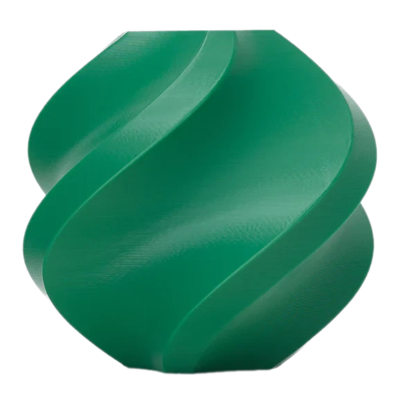Філамент без котушки Bambu Lab PLA Basic Mistletoe Green (10502), Refill, 1.75мм, 1кг, 330м, 190-230°C, Омела Зелена
