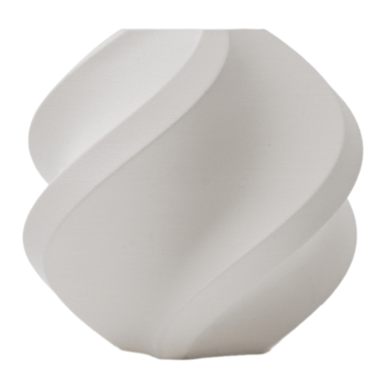 Філамент Bambu Lab PLA Matte Ivory White (11100), Reusable Spool, 1.75mm, 1kg, 315m, 190-230°C, Білий