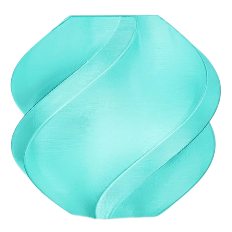 Філамент Bambu Lab PETG Translucent Teal (32501), Reusable Spool, 1.75мм, 1кг, 330м, 230-260°C, Бірюзовий