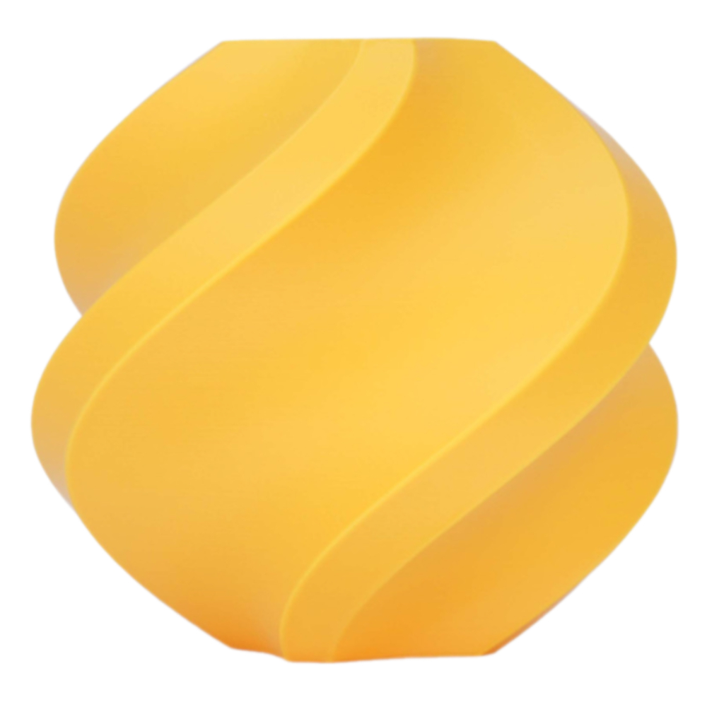 Філамент без котушки Bambu Lab ABS Tangerine Yellow (40402), Refill, 1.75мм, 1кг, 398м, 240-270°C, Мандариновий Жовтий