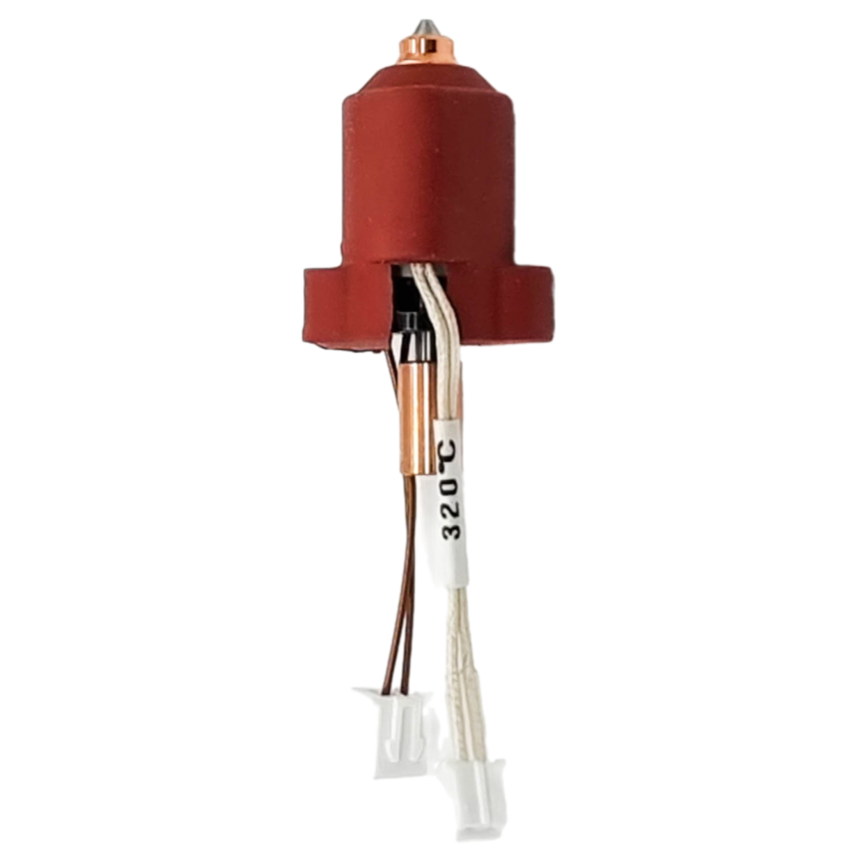 Хотенд (hotend) для 3D-принтерів Creality K1/ K1 Max, нагрівач кераміка, біметалічний термобар’єр D6mm, сопло 0.4мм
