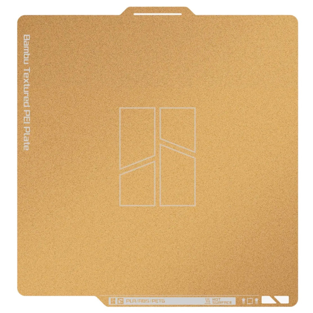 Пластина (стіл) 256*256мм з Текстурованим PEI покриттям Bambu Lab Textured PEI Plate для X1 & P1 Series, A1 (оригінал, FAP007)