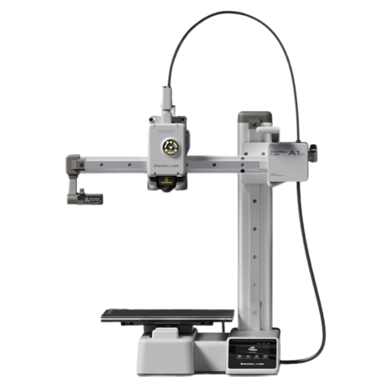 3D-принтер Bambu Lab A1 mini (PF002-M-EU), 180*180*180mm, 500mm/s, H300°C, B80°C, 2.4″ IPS screen, Wi-Fi
