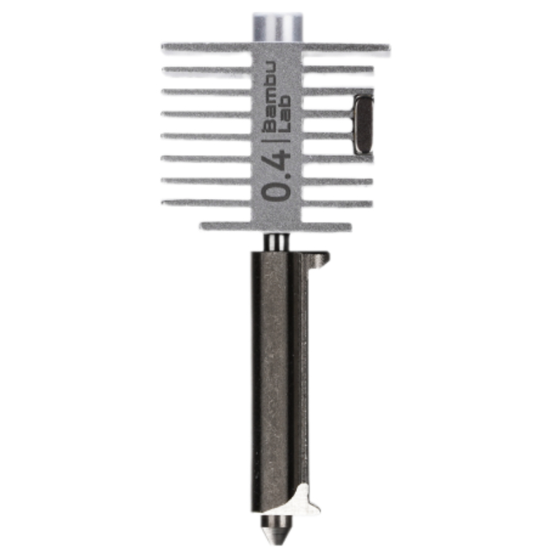 Хотенд із соплом 0.4mm для 3D-принтерів Bambu Lab A1 Series / Hotend with Stainless Steel Nozzle 0.4 (оригінал, FAH007)