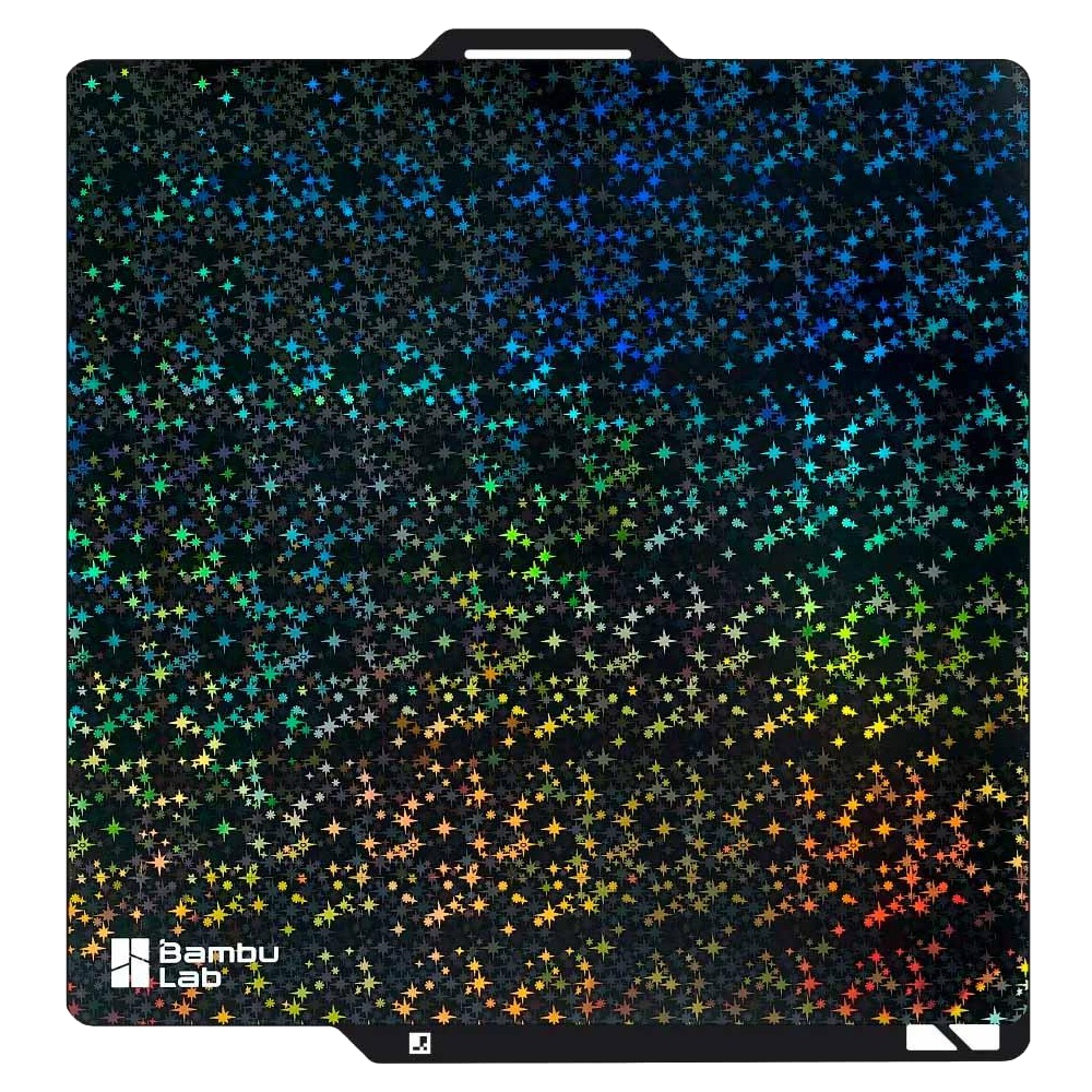 Пластина 256*256мм з двостороннім 3D Effect покриттям Bambu Lab Starry Surface Plate для X1 & P1 Series, A1 (оригінал, FAP016-N)