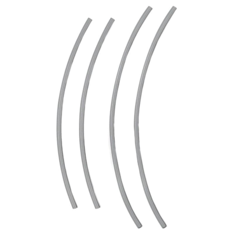 PTFE трубки тефлонові (комплект) для Bambu Lab AMS Lite — 580mm*2 + 700mm*2 (A1 mini), Grey