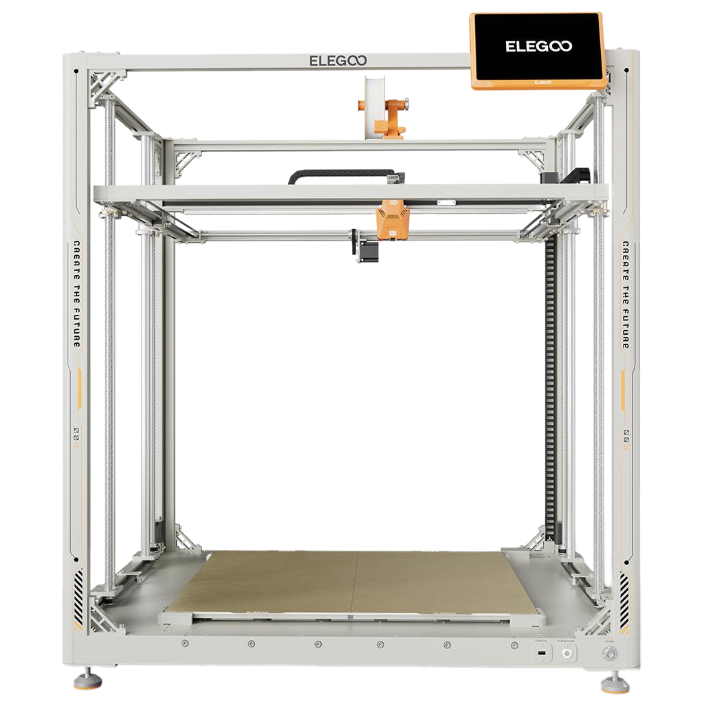 3Д-принтер Elegoo OrangeStorm Giga, 820*820*1000мм, 300мм/с, H300°C, B100°C, 7″ Touch Screen, USB, LAN, WiFi