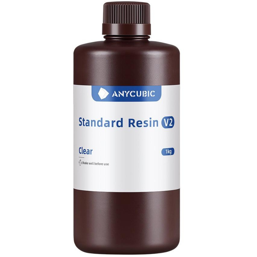 Фотополімерна смола Anycubic Standard Resin V2 Clear (Прозора), 1kg