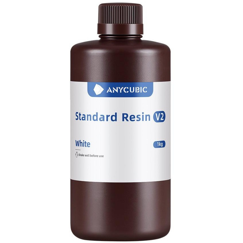 Фотополімерна смола Anycubic Standard Resin V2 White (Біла), 1kg