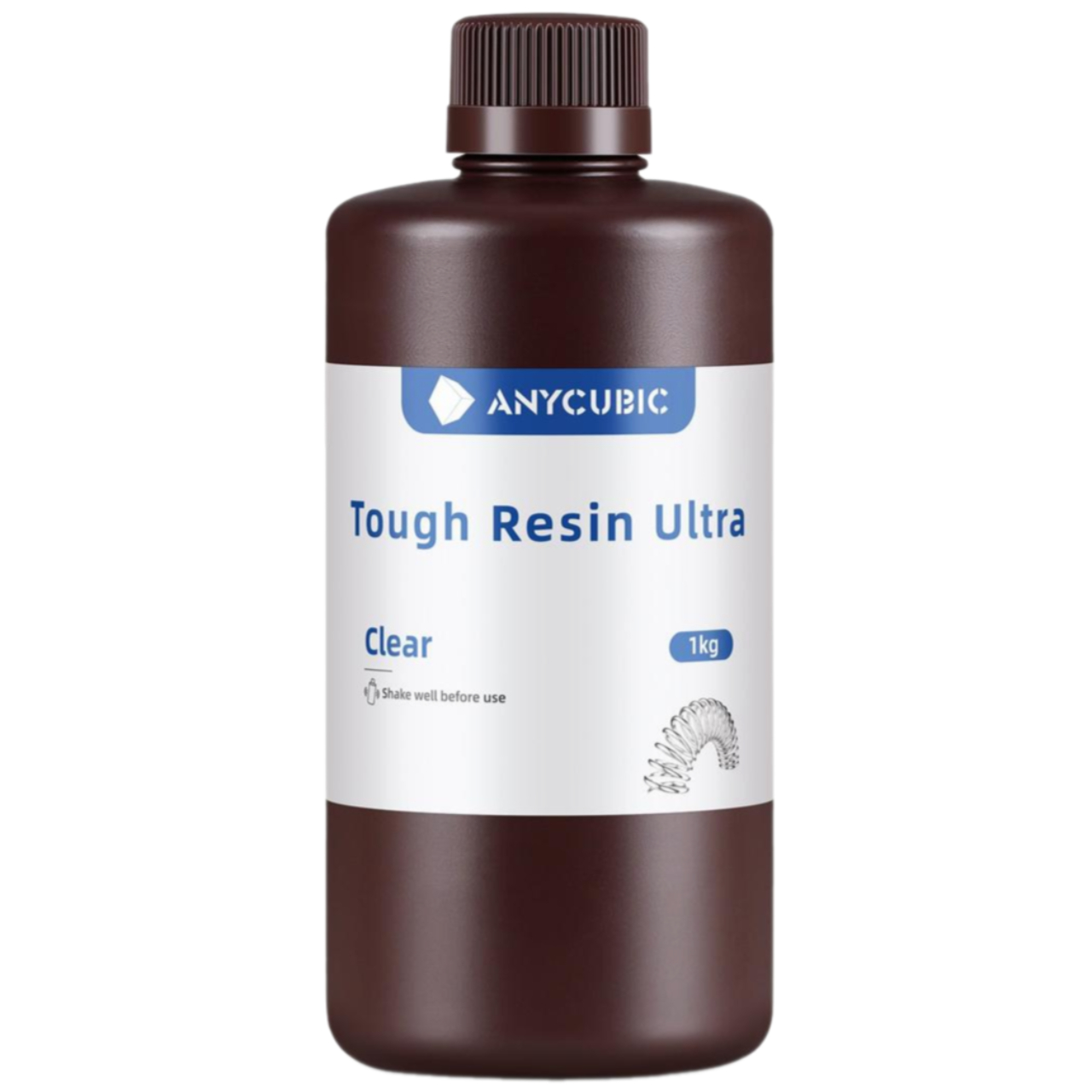 Фотополімерна смола Anycubic Tough Resin Ultra Clear (Прозорий), 1kg