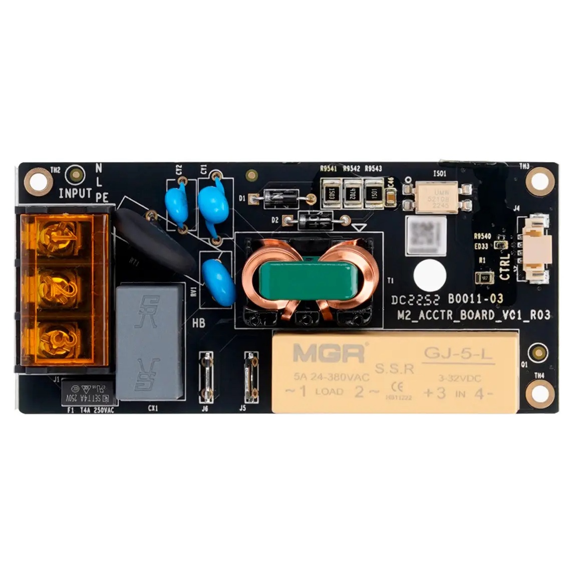 Плата керування нагріванням столу 3D-принтерів Bambu Lab X1 & P1 Series (оригінал, SPC002) / AC Board V01_R03