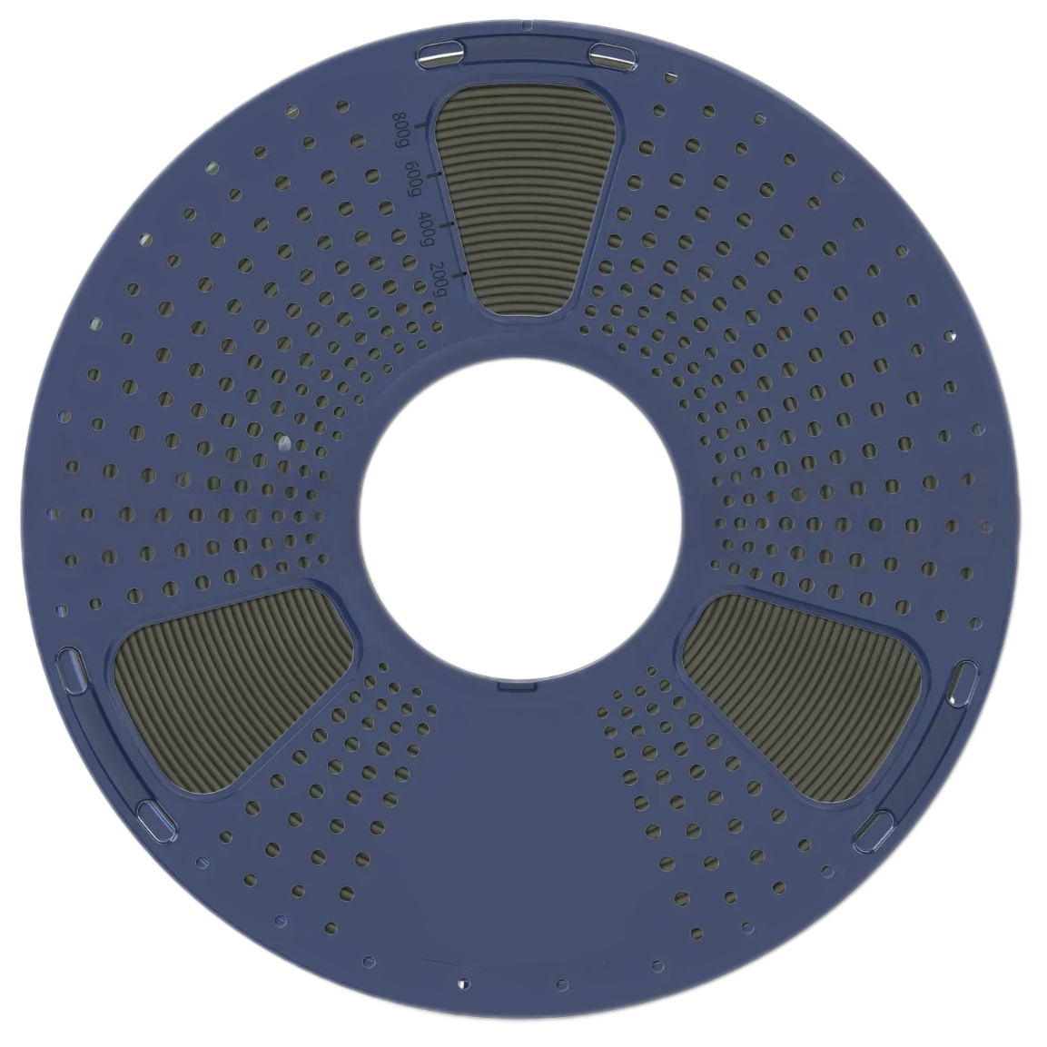 Філамент SUNLU PLA Matte Clay (04441014Z), Reusable Spool, 1.75мм, 1кг, 330м, 205-245°C, Глина