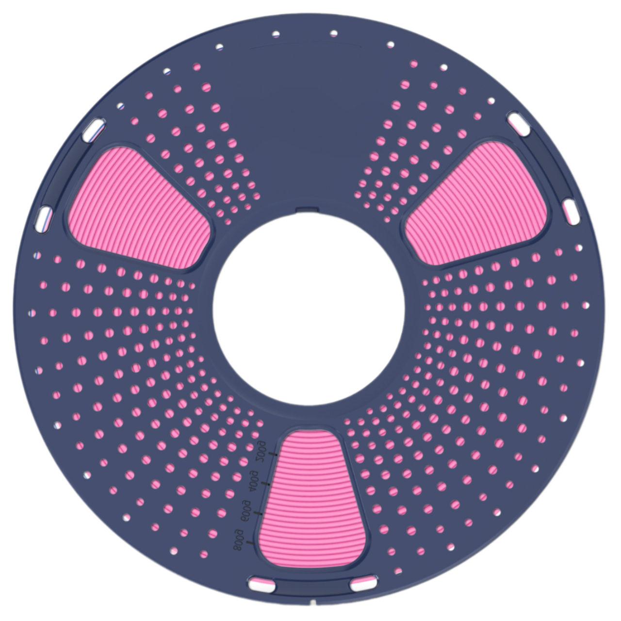 Філамент SUNLU PLA Matte Pink (04441014Z), Reusable Spool, 1.75мм, 1кг, 330м, 205-245°C, Рожевий