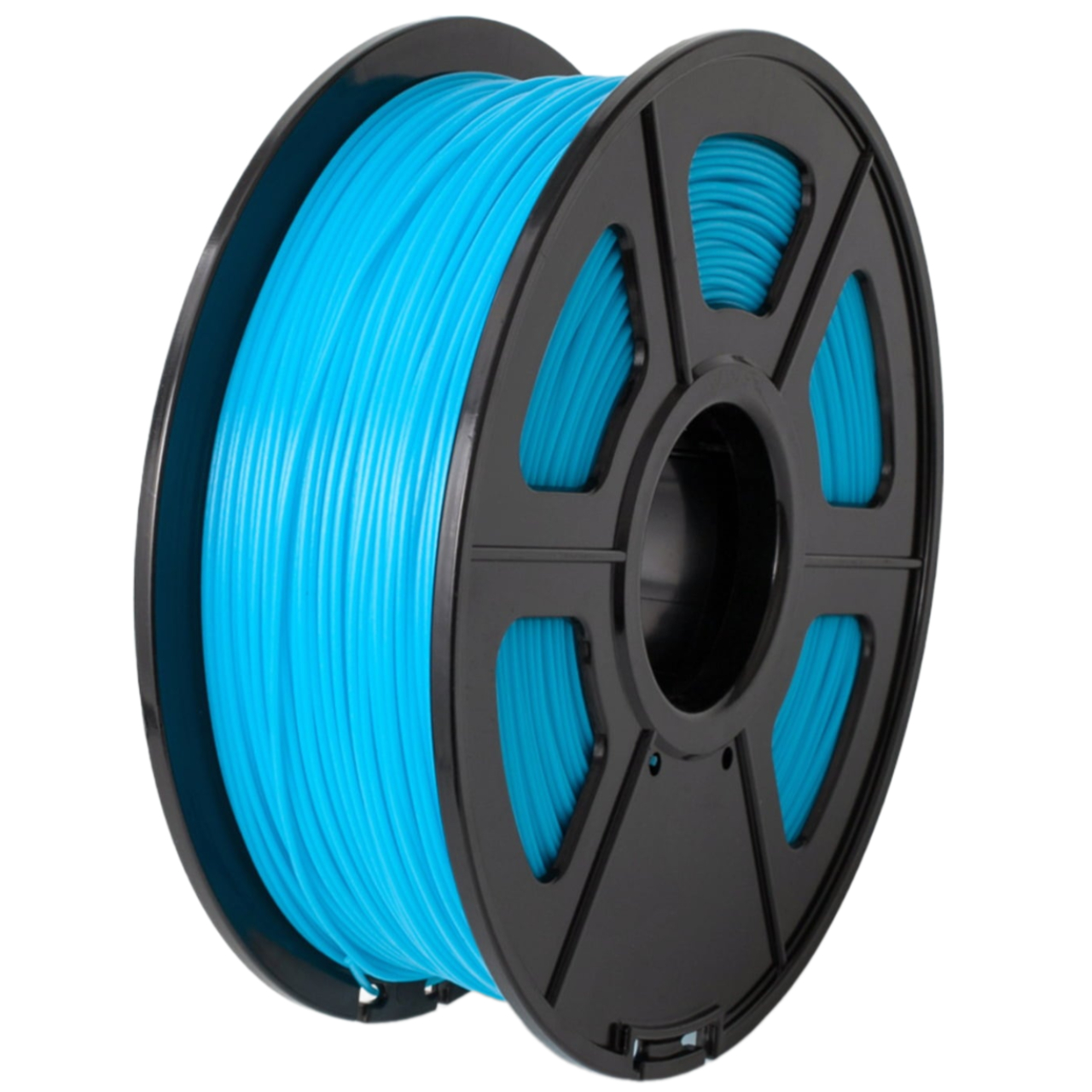 Філамент SUNLU PLA Glow In the Dark BLUE (04141020Z), Reusable Spool, 1.75мм, 1кг, 330м, 195-225°C, Синій