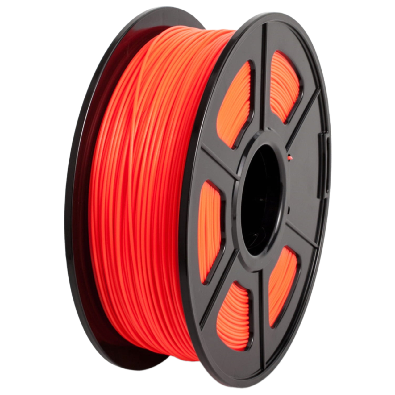 Філамент SUNLU PLA Glow In the Dark RED (04141020Z), Reusable Spool, 1.75мм, 1кг, 330м, 195-225°C, Червоний