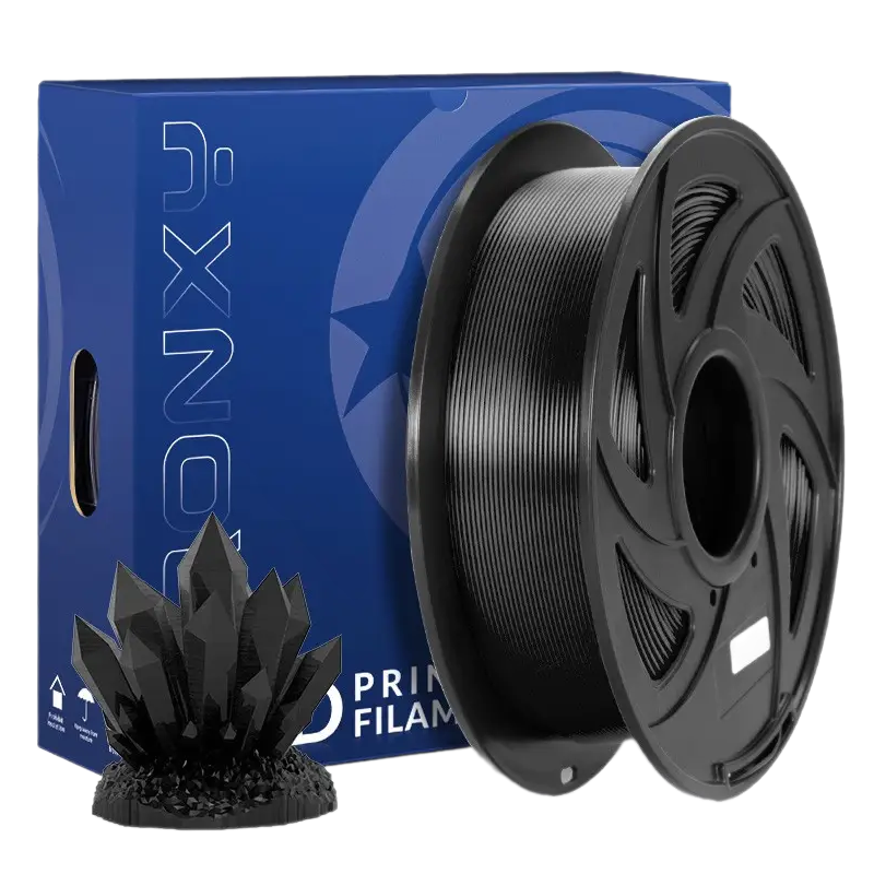 Філамент TRONXY ABS Black (A11038), 1.75мм, 1кг, 395м, 230-250°C, Чорний