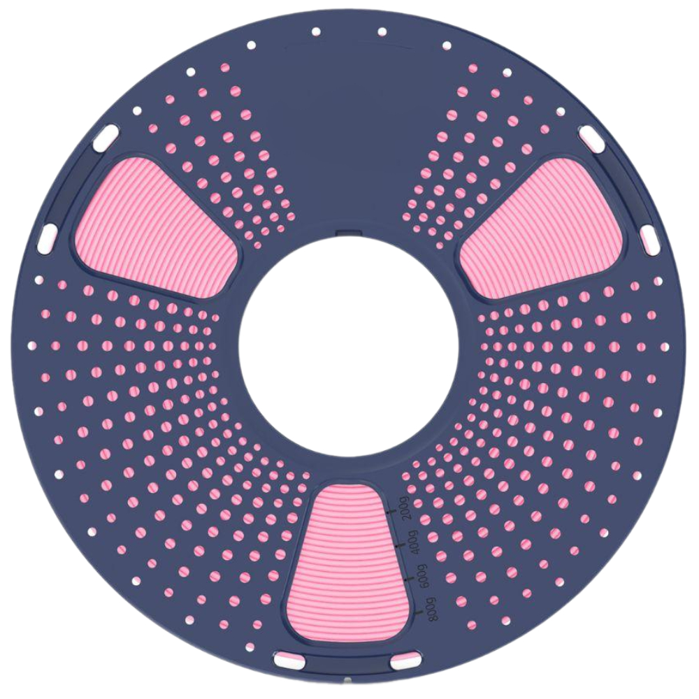 Філамент SUNLU PETG Sakura Pink (05141019Z), Reusable Spool, 1.75мм, 1кг, 230-260°C, Рожевий