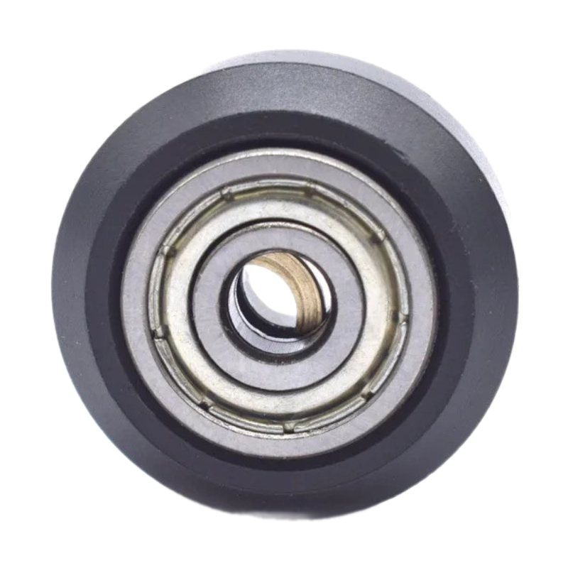 Ролик (POM) D24mm / d4.9mm Високотемпературний/високоміцний на підшипнику для 3D-принтерів (V-слот, 5.8mm)