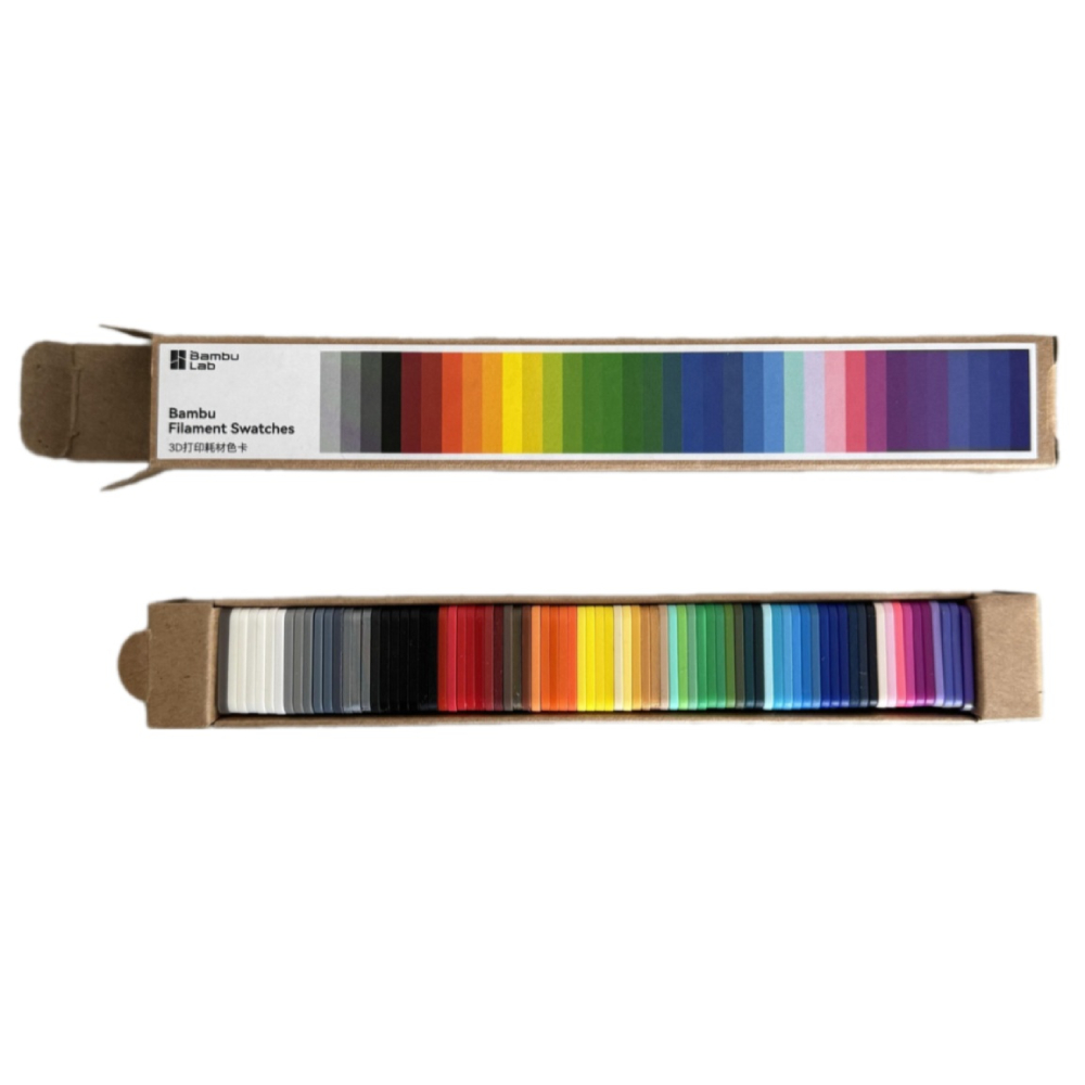 Палітра кольорів філамента Bambu Lab Filament Swatches (оригинал, FAZ011)