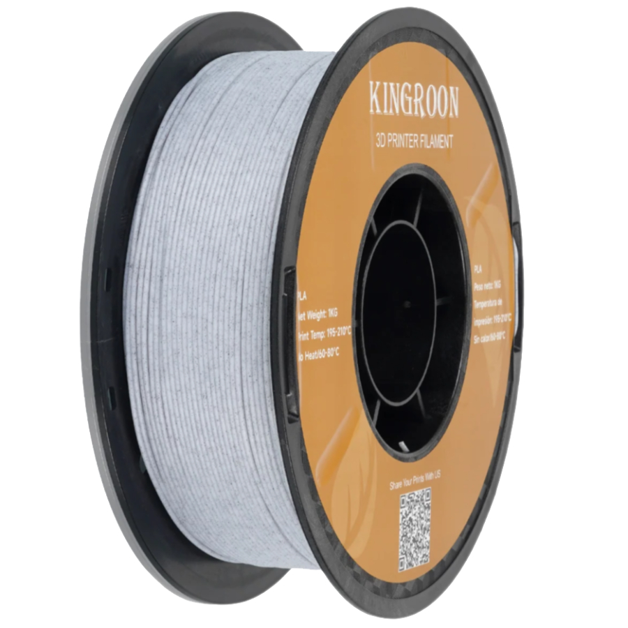 Філамент KINGROON PLA Marble (YMX0145), Classic Spool, 1.75мм, 1кг, 190-210°C, Мармур