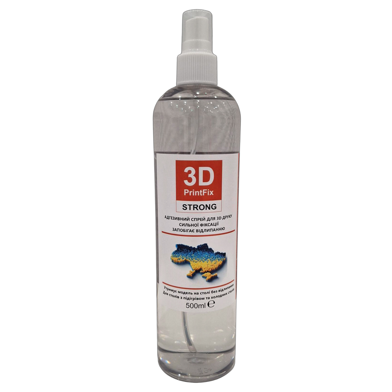 Клей для 3D-друку “3D PrintFix Strong”, спрей, 500мл