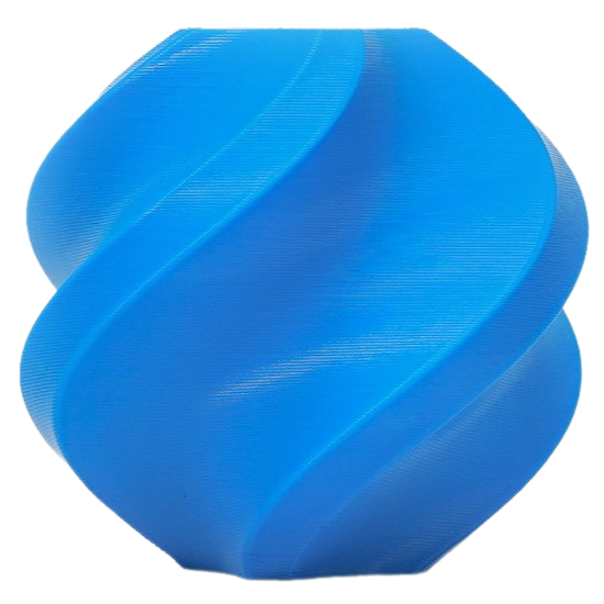 Філамент без котушки Bambu Lab PLA Basic Cyan (10603), Refill, 1.75мм, 1кг, 330м, 190-230°C, Блакитний